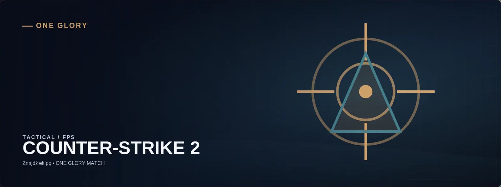 ONE GLORY illustration for Counter-Strike 2 (banner)